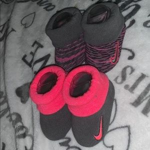 Nike newborn infant booties !